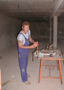 Einer der feschesten Heizungsbauer aus`m Goidna Toi!!
